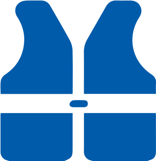 Life Jackets & Immersion Suits - Marine Safety Icon (500x380)