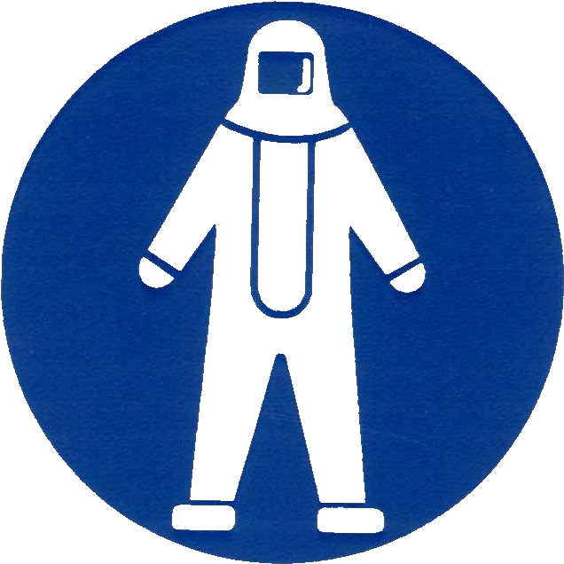 Ppe Symbols - - Portrait Of A Man (663x660)