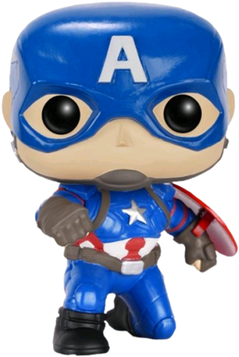 Captain America - Funko Pop Marvel Captain America (600x600)