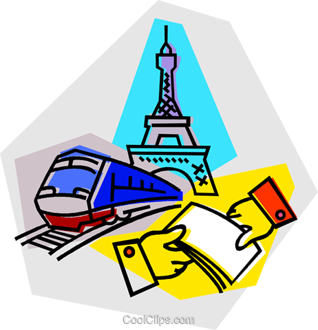 Paris France Royalty Free Vector Clip Art Illustration - Clip Art (462x480)