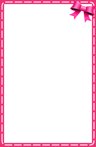 Pink Vintage Frames Png Pink Girly Frame By Thekarinaz - Girly Frame Png (306x470)