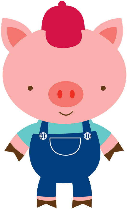 Três Porquinhos - Minus - Fantoches Dos Tres Porquinhos Para Imprimir (900x900)