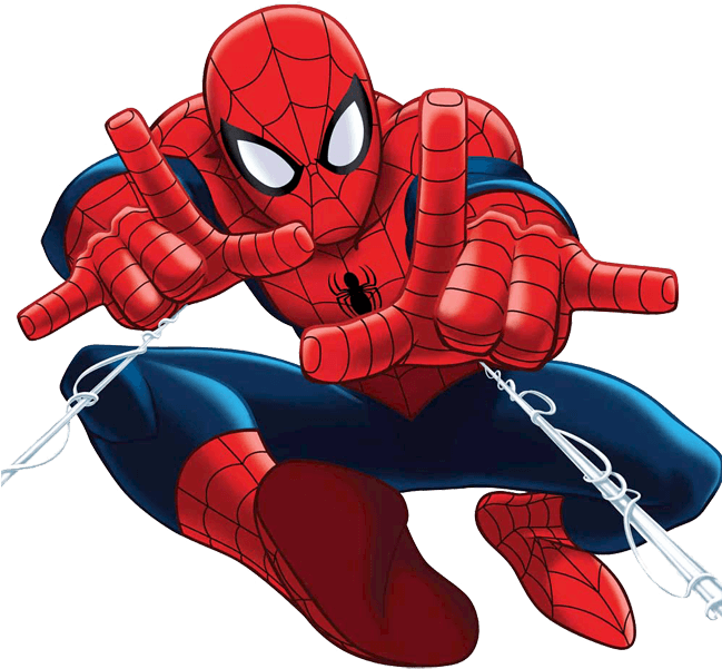 Spiderman Clipart Free Free Superhero Printables Lots - Ultimate Spider Man (648x613)