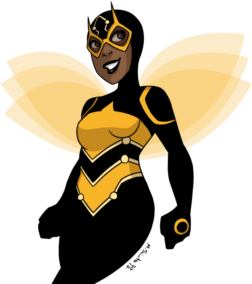 How To Make Bumble Bee Wings And Eyewear - Bumble Bee Dc Comics (838x953)