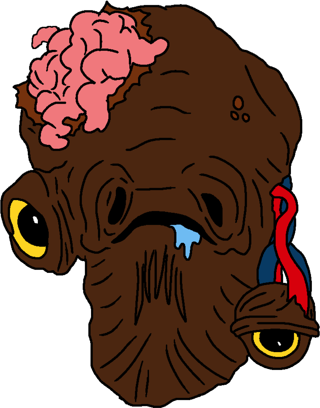 Admiral Ackbar Dog Ahsoka Tano Star Wars Clip Art - Admiral Ackbar Dog Ahsoka Tano Star Wars Clip Art (1224x1584)