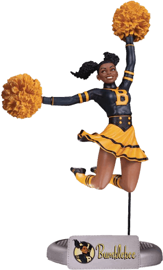 Bumblebee 9" Bombshell Dc Collectibles Statue - Dc Comics Bombshells Statues (600x600)