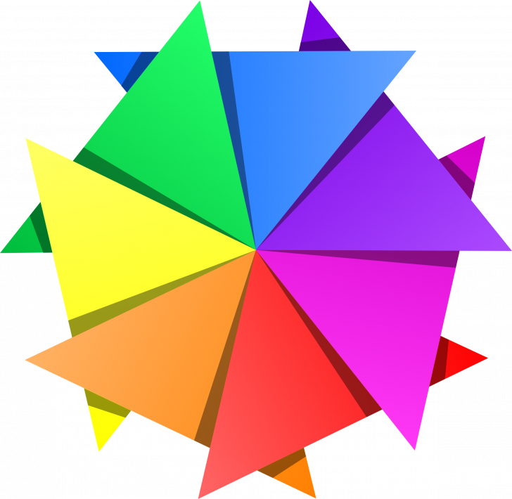 Color Star Cliparts Clip Art On Clipart Picture Of - Color Star Png (728x710)