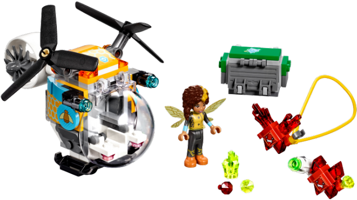 Lego Dc Super Heroes Girls Bumblebee™ A Helikoptéra - Lego Dc Superhero Girls Sets (744x558)