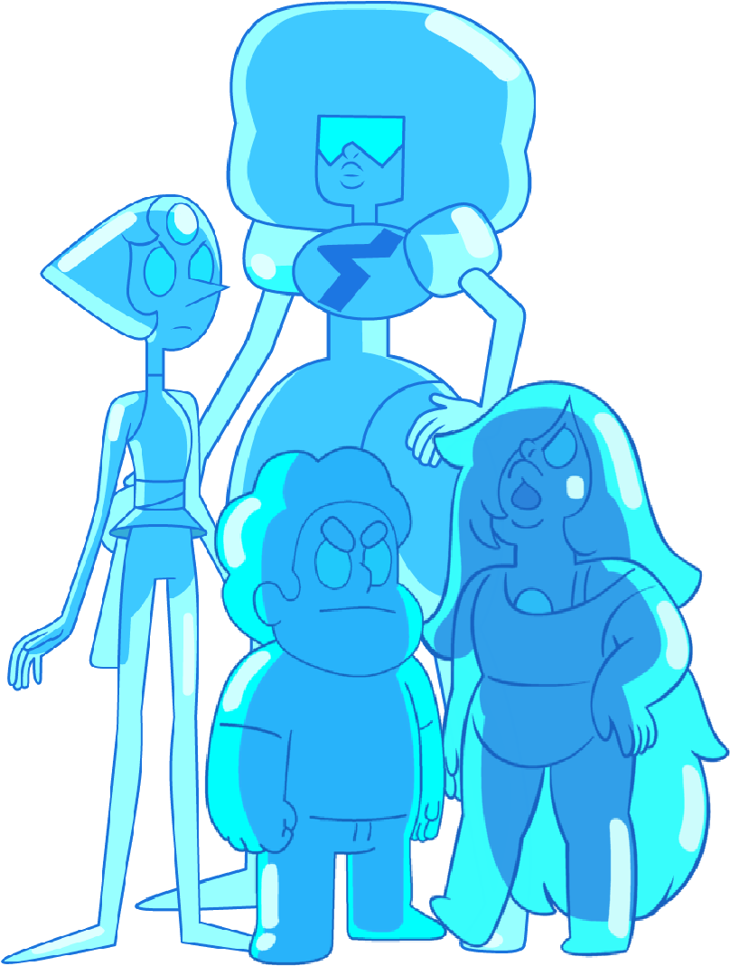 Trivia - Blue Gem Steven Universe (1005x1110)