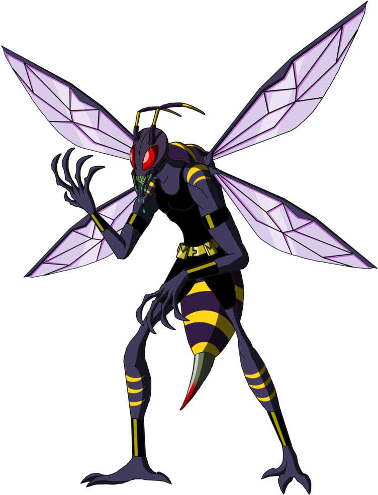 Killer Wasp By Moheart7 - Wasp Dc (786x1016)