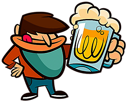 Cheers Stickers Beer Cerveza Cerveja Emojistickers - Beer (558x432)
