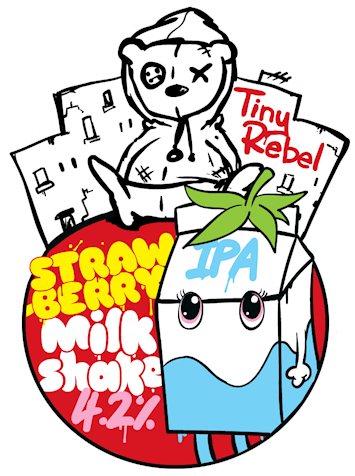Here's A Sneak Preview Of Some Of The Bits And Bobs - Tiny Rebel Citra Milkshake (355x476)