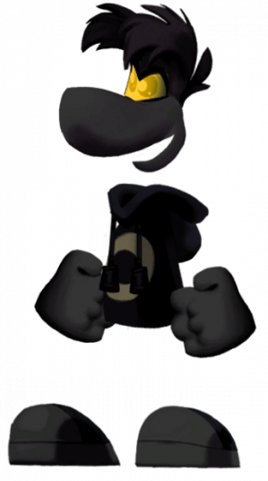 Bad Rayman - Rayman Legends Dark Rayman (299x536)