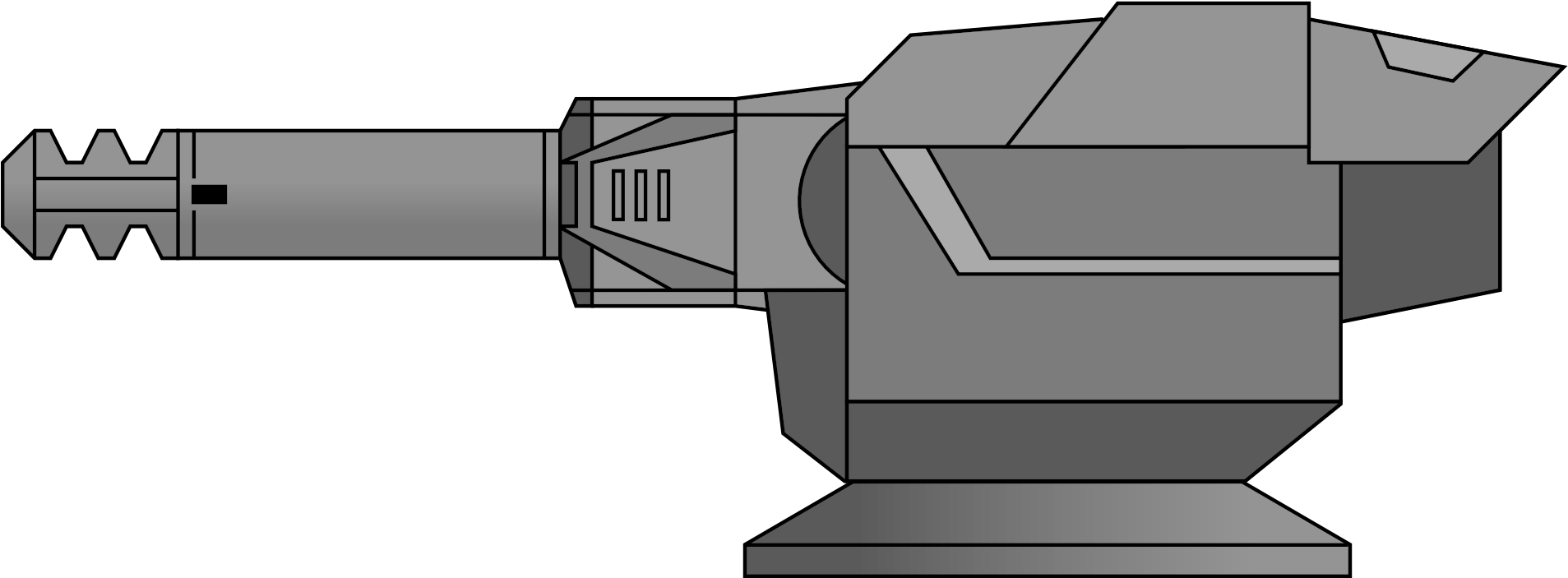 Halo Legends Wiki - Cannon Png (2000x800)