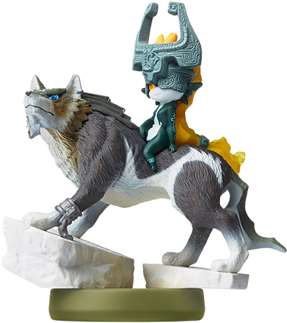 Wolf Link - Legend Of Zelda Twilight Princess Hd Amiibo (428x477)