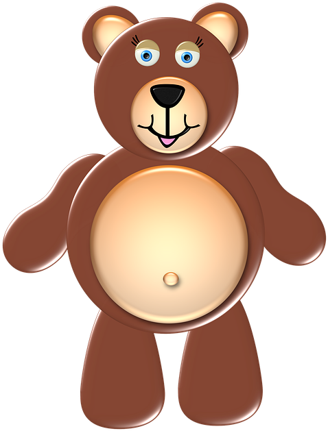 Teddy Bear Cartoon 18, Buy Clip Art - Kartun Beruang (566x720)