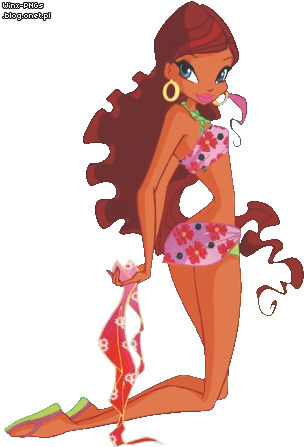 Cartoon Bikinis Images Layla Bikini Wallpaper And Background - Winx Club Layla Bikini (307x453)