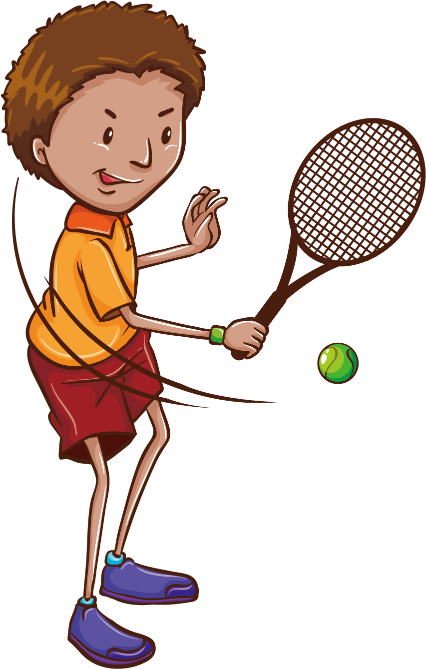 Tennis Player Drawing Illustration - Tennis (1500x1500)