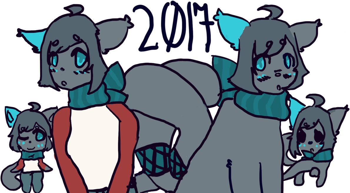 Happy New Years Hazel/happy Belated Birthday By Mintminced - Cartoon (1191x670)