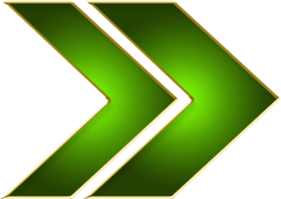 Double Arrow Green Right - Arrow Right Png Green (591x591)