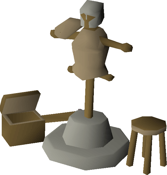 Armour Stand Built - Osrs Armour Stand (580x609)