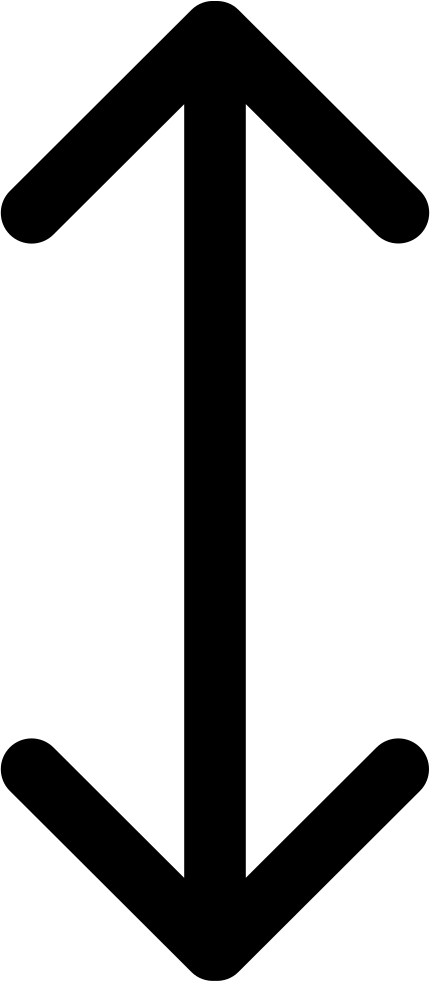 Double Arrow Vertical Symbol Comments - General Dynamics Annual Report (430x981)