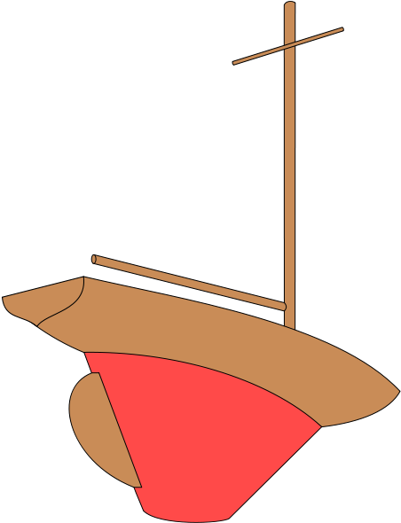 Keel On A Sailboat Another View - Ballast On A Boat (461x590)