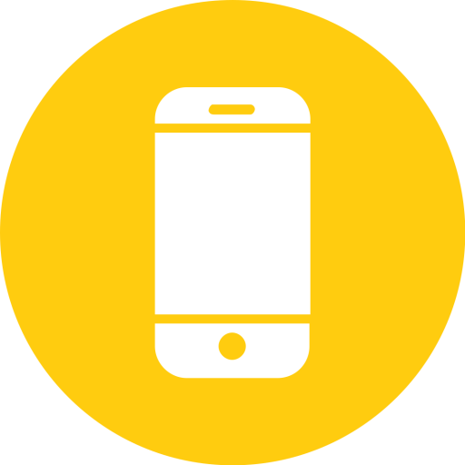 Apple, Tv, Technology, Mobile, Phone Icon - Snapchat Logo Circle Png (512x512)