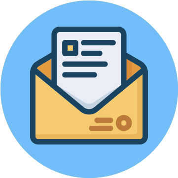 Email Automation - Letter - (400x400) Png Clipart Download