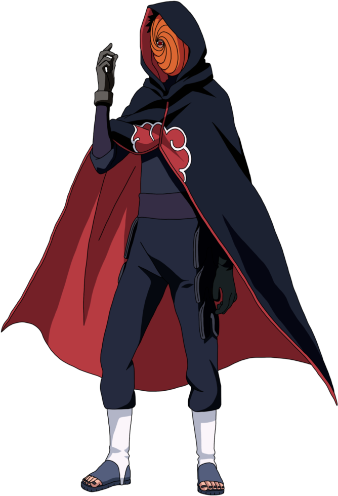 Tobi By Mireou - Naruto Shippuden Akatsuki Obito (755x1057)