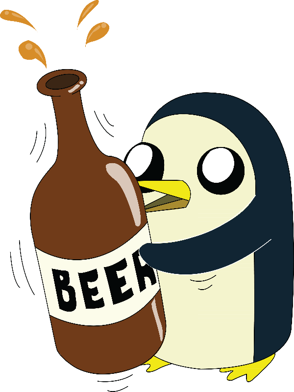 Black Beer Bottle With Blank Stickers Vector Image - Gunter Loves Beer Hoodie (pullover) (600x800)