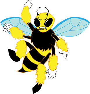 Animated Bee Collection For - Transparent Bee Gif (400x400)