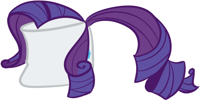 Marshmallow Rarity By Stabicon - Rarity Is A Marshmallow (658x341)