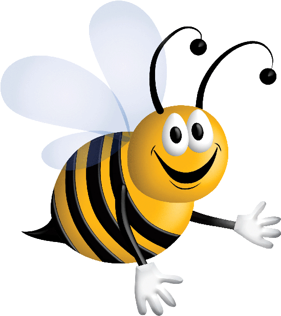 Cartoon Honey Bee Clip Art 29 Bee Gif Free Cliparts - Clip Art Bee Gif (576x623)