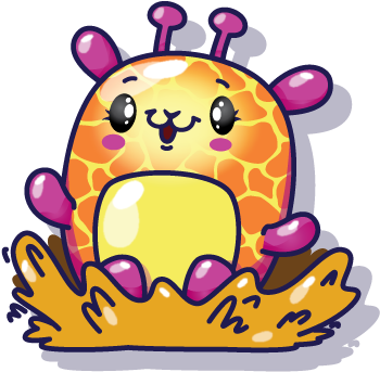 Juju The Giraffe - Pikmi Pops Juju The Giraffe (496x496)