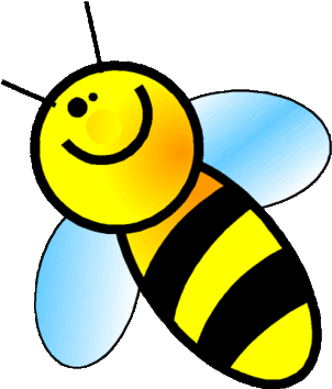 Bee Clipart Gif Animation - Gif Para Presentacion De Power Point (480x360)