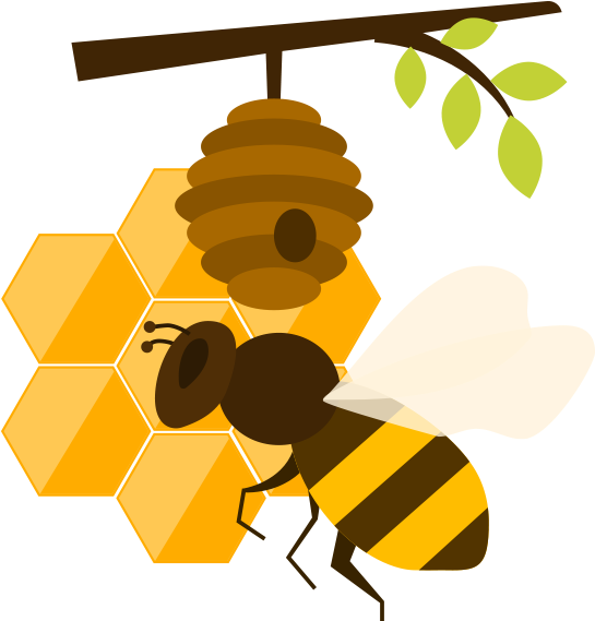 All About Bees - All About Bees +- (602x576)