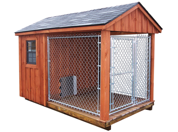 6' X 10' Dog Kennel - Kennel (600x447)