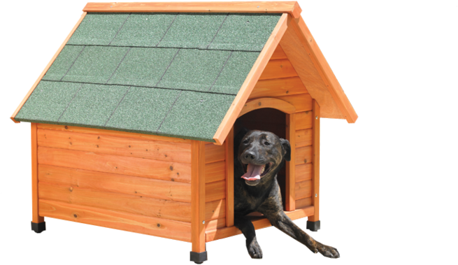 Country Mile Wooden Dog Kennel Small - Shed (763x571)