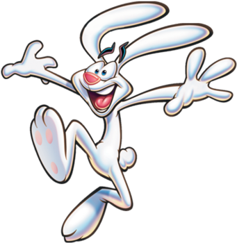 And Later By Bret Iwan) Is An Anthropomorphic Cartoon - Trix Rabbit (350x357)