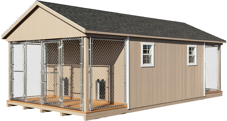 Here At Horizon Structures We Design And Craft Custom - Four Dog Kennels (1073x576)