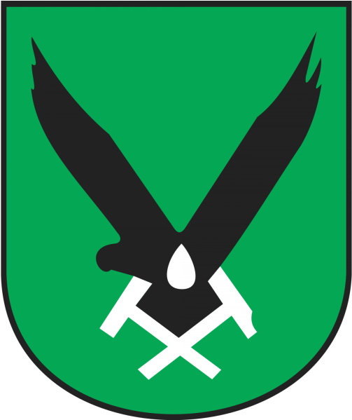 Jastrzebie City Green Clip Art At Clker - Flag: Jastrzębie Zdrój Flaga (570x598)