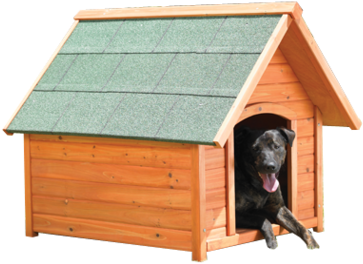 Country Mile Wooden Dog Kennel Small - Shed (763x571)