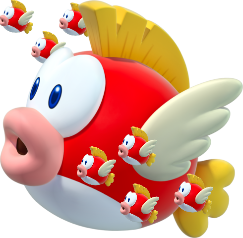 Cheep Cheep G 233 Antsuper Mario World Cheep Cheep - Super Mario Bros Cheep Cheep (490x480)