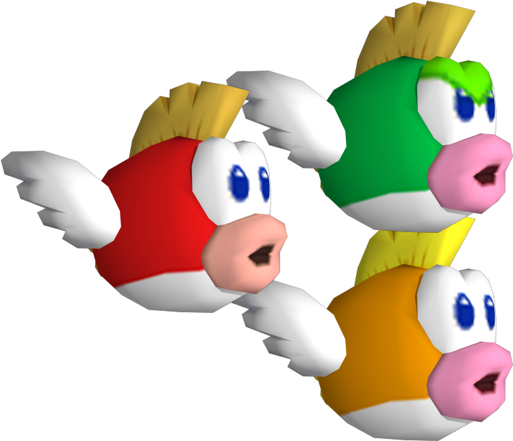 Download Zip Archive - New Super Mario Bros Wii Cheep Cheep (750x650)