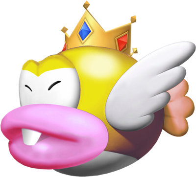 Cheep Boss Smw3d - Cheep Cheep De Mario (400x362)