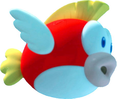20, October 15, 2011 - Super Mario Galaxy Cheep Cheep (457x387)