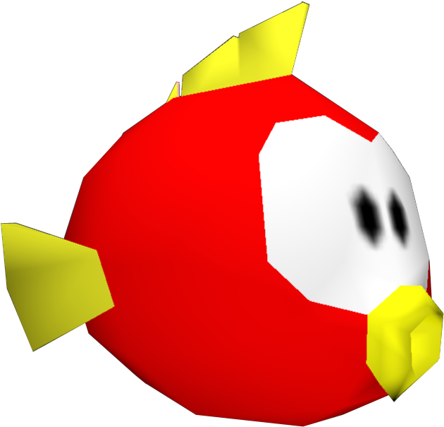 Download Zip Archive - Mario Kart 64 Cheep Cheep (750x650)