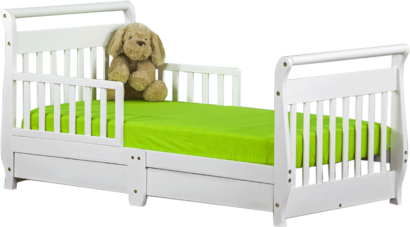 Toddler Bed With Drawers Toddler Bed With Storage - Dream On Me Toddler Bed With Storage Drawer - White (970x570)