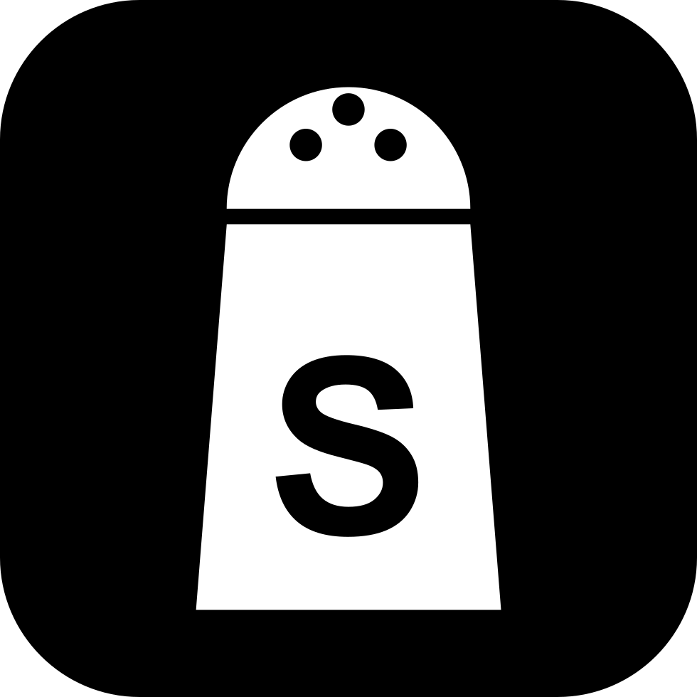 Png File - White Salt Icon Transparent (2000x2000)